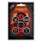 AIRBOURNE BUTTON BADGE PACK: BREAKIN' OUTTA HELL