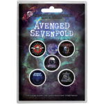 AVENGED SEVENFOLD BUTTON BADGE PACK: THE STAGE