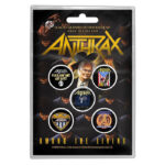 ANTHRAX BUTTON BADGE PACK: AMONG THE LIVING