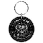 MOTORHEAD KEYCHAIN: THE WORLD IS YOURS
