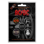 AC/DC BUTTON BADGE PACK: FOR THOSE ABOUT TO ROCK