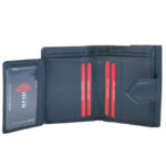 Arcobaleno Rocks-Γυναικείο-Δερμάτινο πορτοφόλι-μπλε