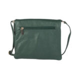 Arcobaleno Rocks-γυναικείο-δερμάτινο τσαντάκι χιαστί-πράσινο