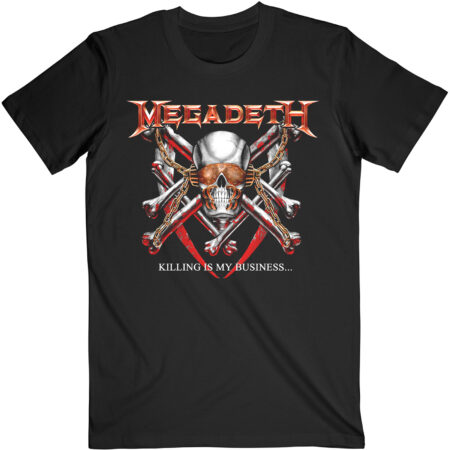 MEGADETH UNISEX T-SHIRT: KILLING IS MY BUSINESS