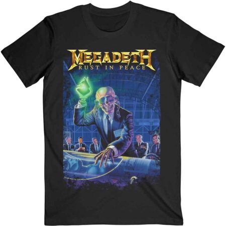 MEGADETH UNISEX T-SHIRT: RUST IN PEACE 30TH ANNIVERSARY