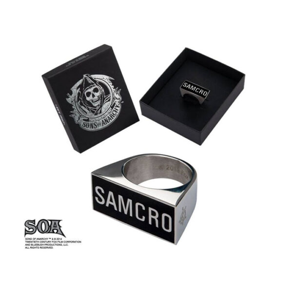 SONS OF ANARCHY Δαχτυλίδι – Samcro Logo