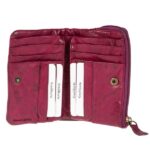 δερματινο γυναικειο πορτοφολι φακελος μωβ